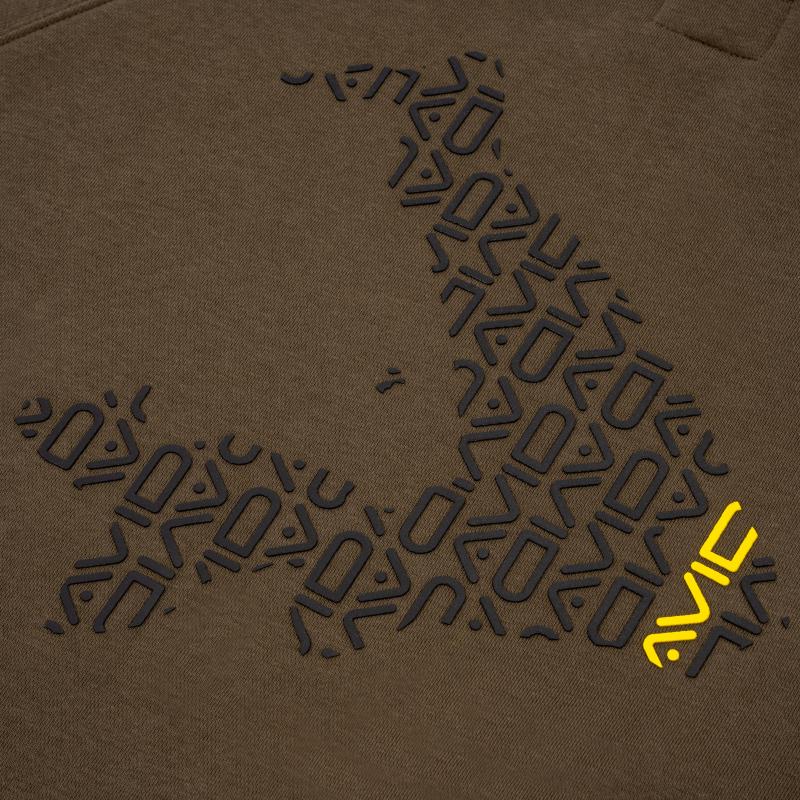 Avid Compound Zip Hoodie (Peat Brown) - S
