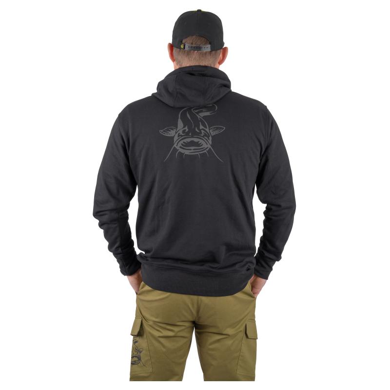 Black Cat Black Hoody Medium