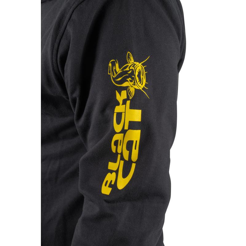 Black Cat Black Hoody XXXL