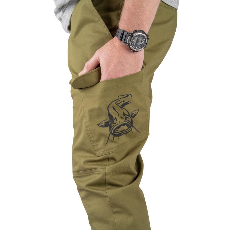 Black Cat Cargo Trousers XXLarge