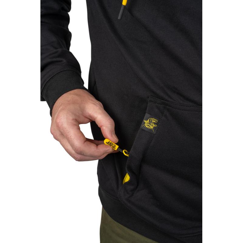 Black Cat Black Zip Hoody XXXL