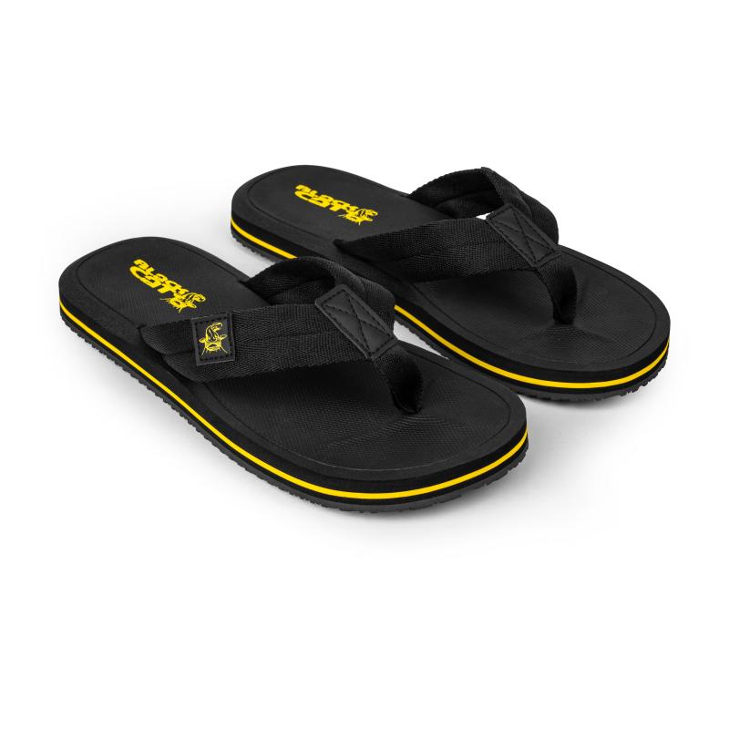Black Cat Flip-Flops UK10/EU44