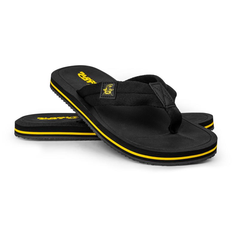 Black Cat Flip-Flops UK11/EU45