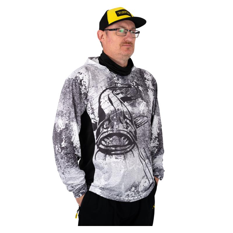 Black Cat Sun Jersey XXL