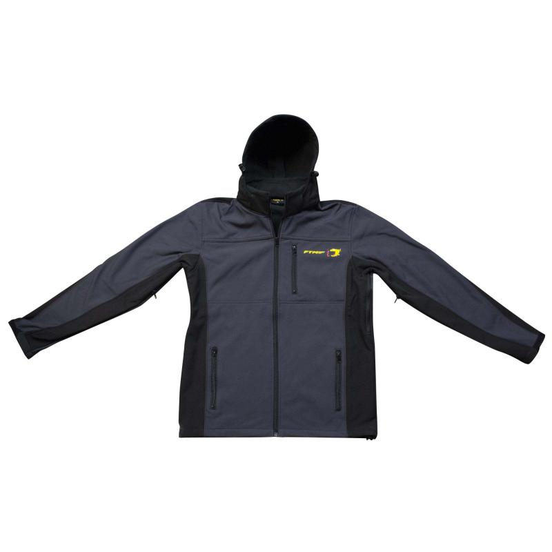 FTM Jacke Softshell FTM grau Gr. XXXL