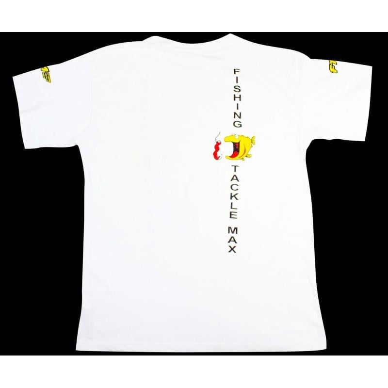 Fishing Tackle Max T-Shirt wei&szlig; Promo Gr.S