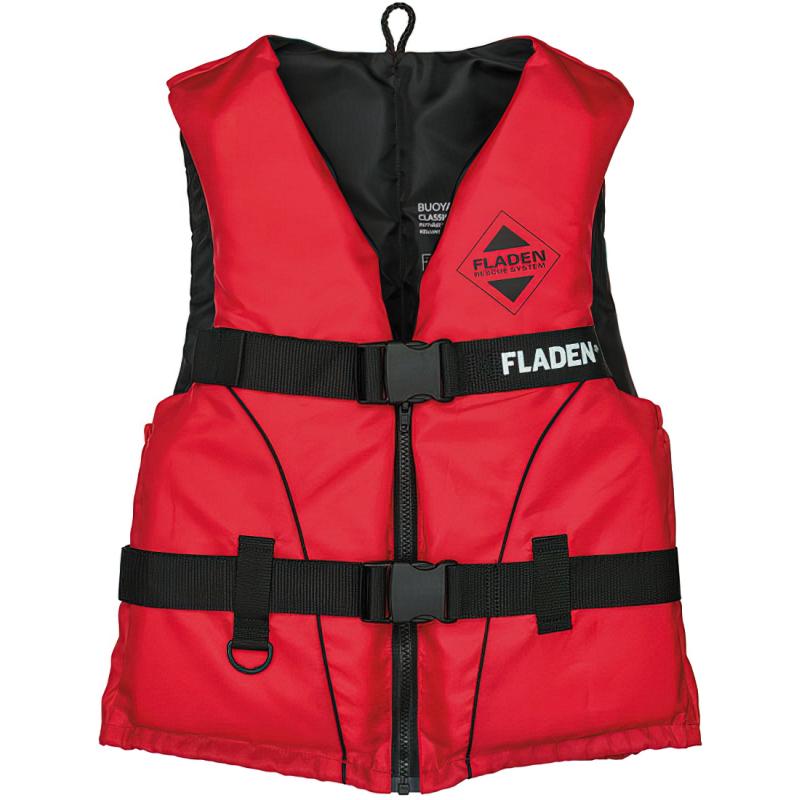 Produktbild FLADEN Schwimmweste Classic rot ISO 12402-5 50N M