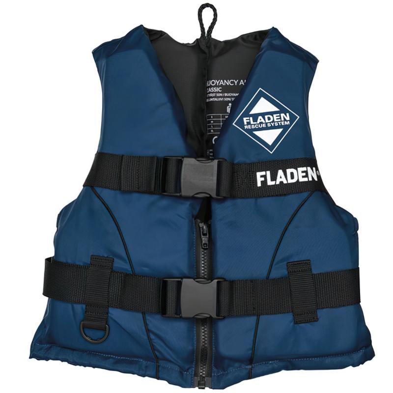 Produktbild FLADEN Schwimmweste Classic blau ISO 12402-5 50N S