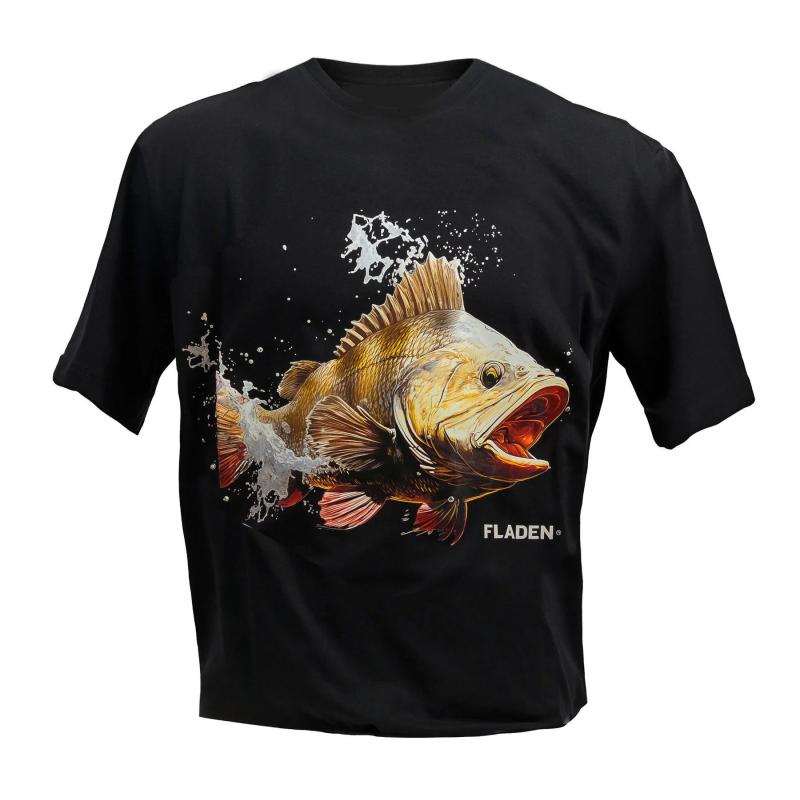 Fladen T-shirt Perch Hunter XXL