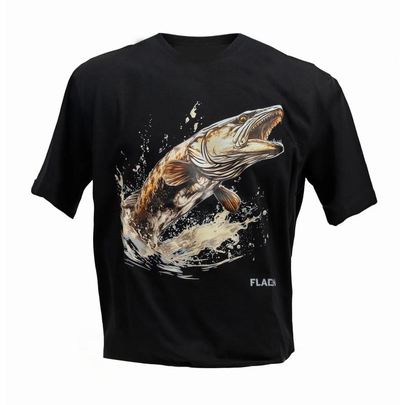 Produktbild Fladen T-shirt Pike Hunter S
