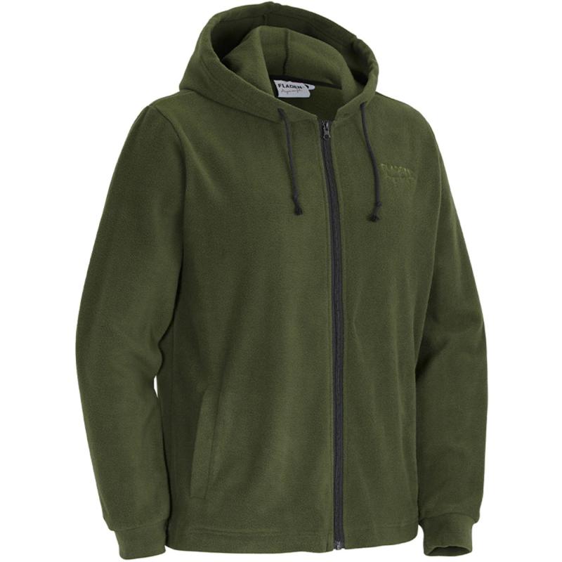 Produktbild Fladen Hoody Fleece jacket dark gren M