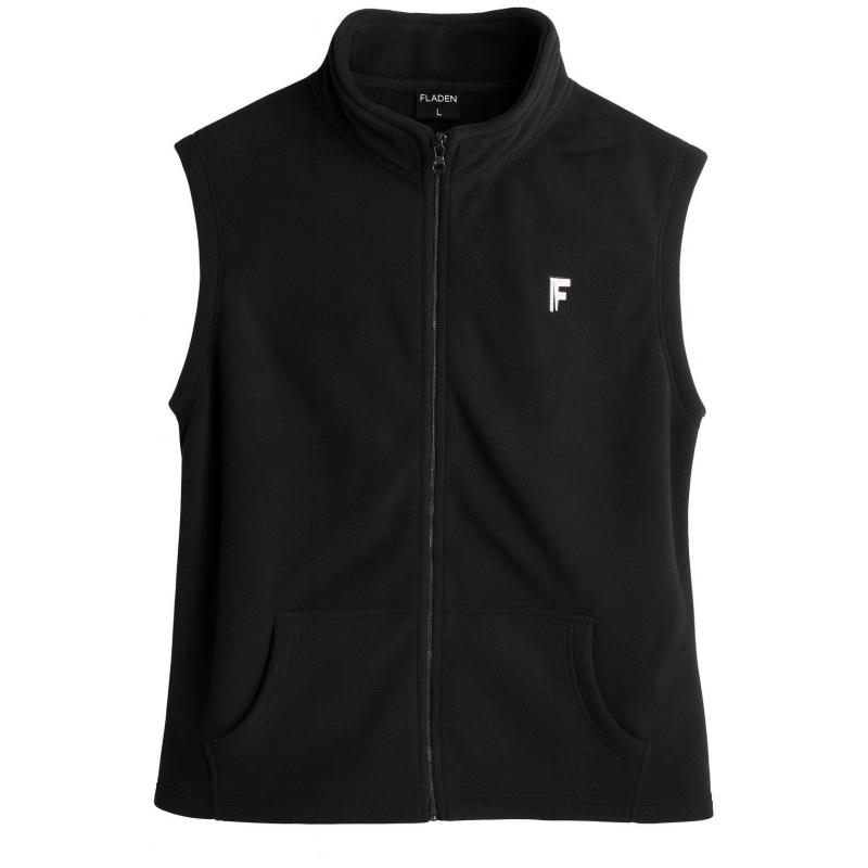 Fladen Fleecevest black 280g XXL