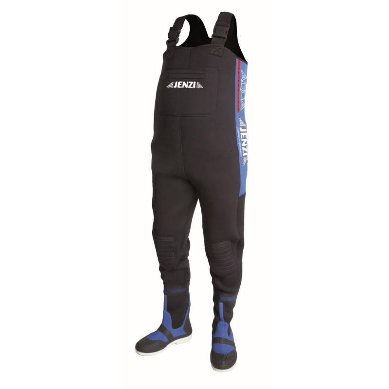 Neopren-Wathose Deluxe extra gro&szlig;e Bauchgr&ouml;&szlig;e 44 Bauchumfang 134 cm