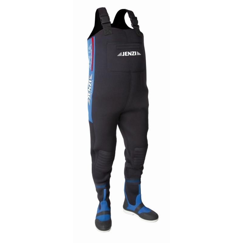 Neopren-Wathose Deluxe extra gro&szlig;e Bauchgr&ouml;&szlig;e 46 Bauchumfang 138cm