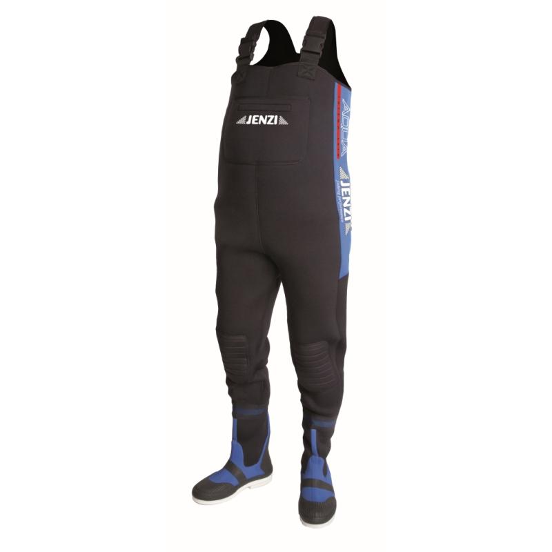 Neopren-Wathose Deluxe extra gro&szlig;e Bauchgr&ouml;&szlig;e 48 Bauchumfang 140cm