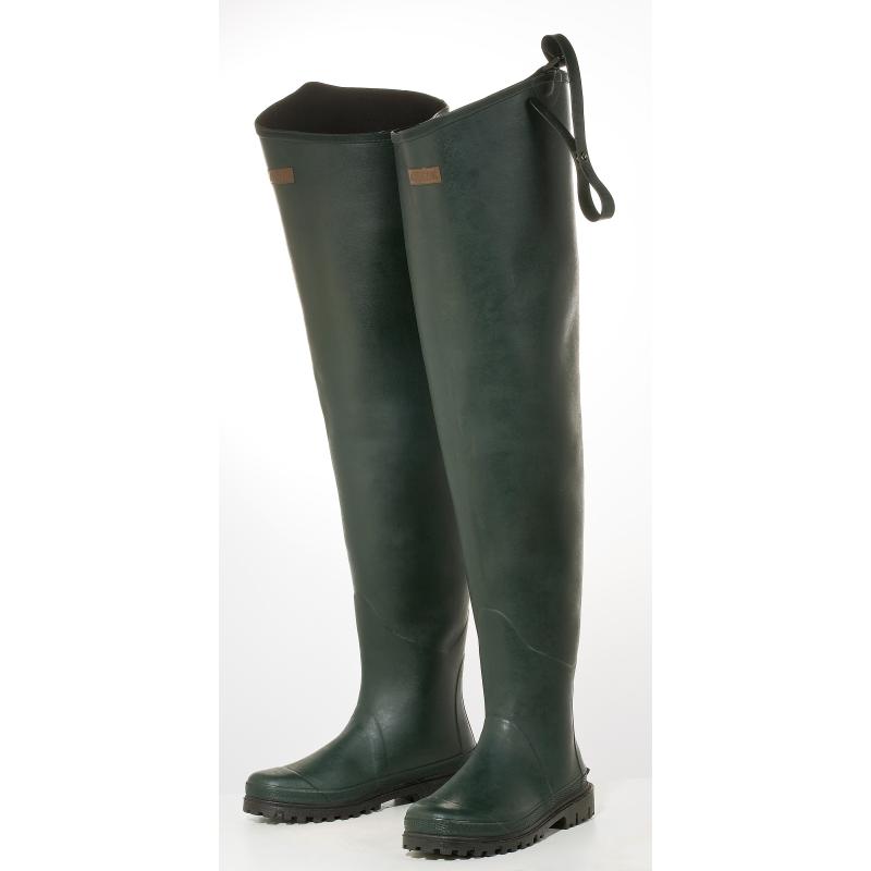 JENZI H&uuml;ftstiefel Atlantic dunkelgr&uuml;n Gr. 41