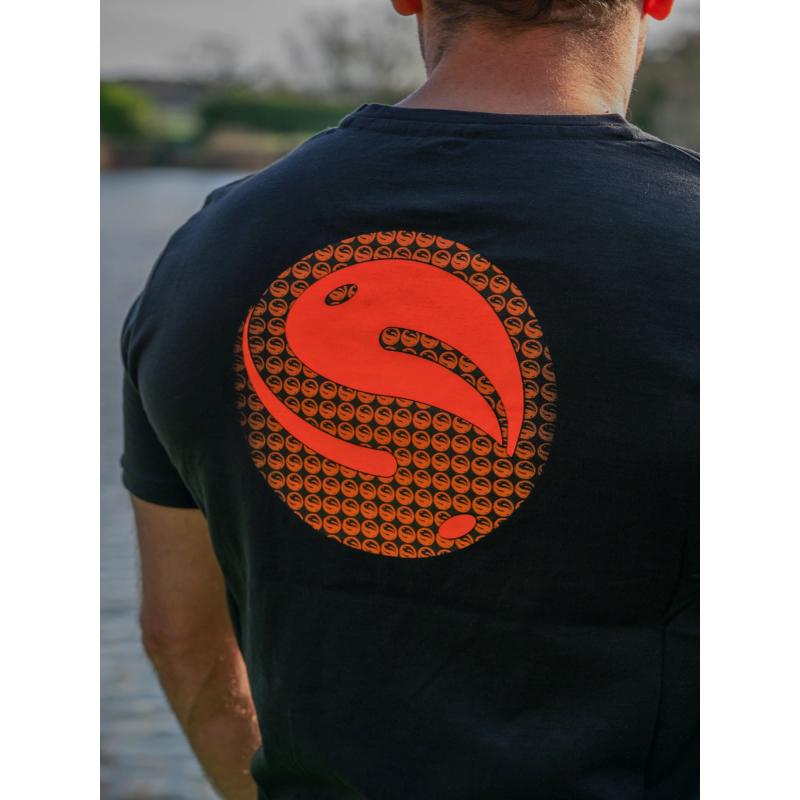 Guru Gradient Logo Tee Black XXL