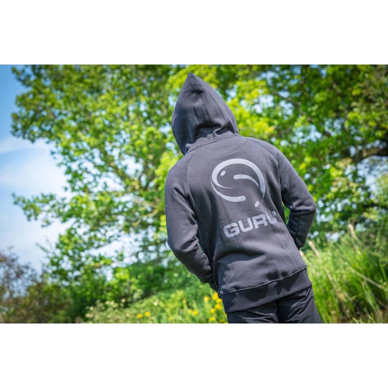 Guru Semi Logo Hoodie Black S