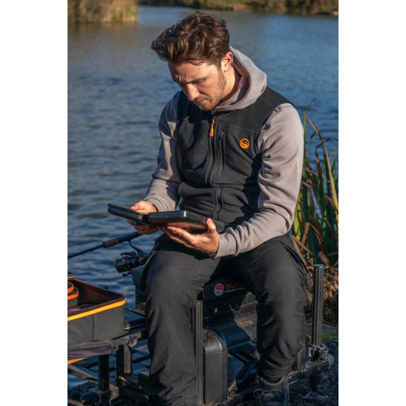 Guru Guru Fleece Gilet Black XXL