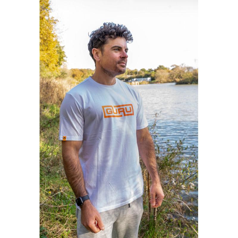 Guru Gradient Connect Tee White XXL