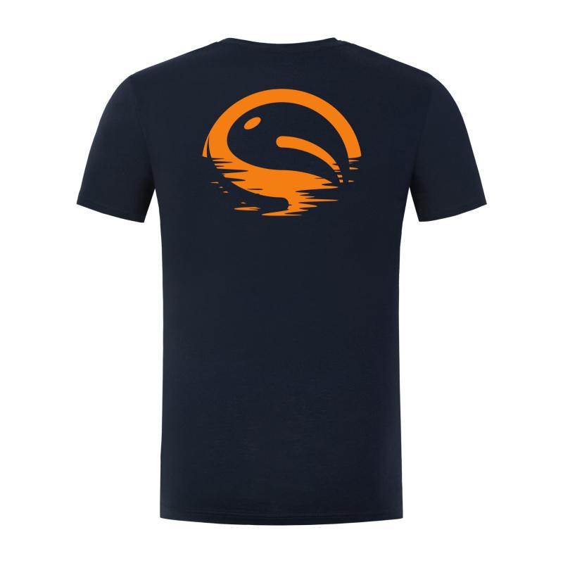 Guru Sunset Tee Navy L