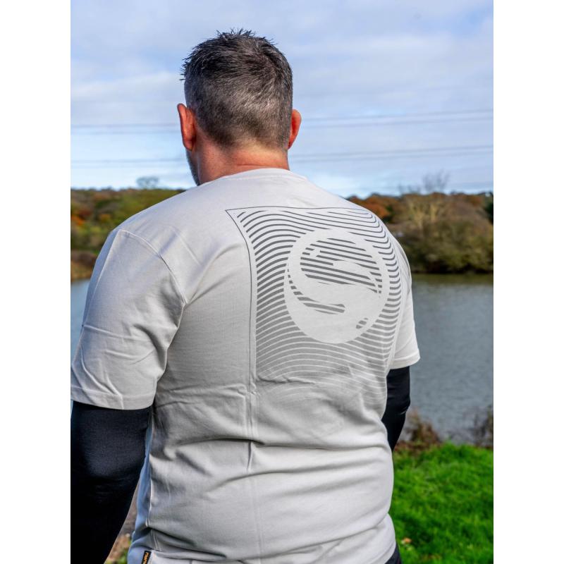 Guru Waves Tee Grey XXXL