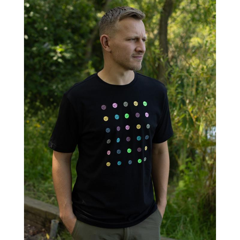 Korda DOT TEE BLACK XXL