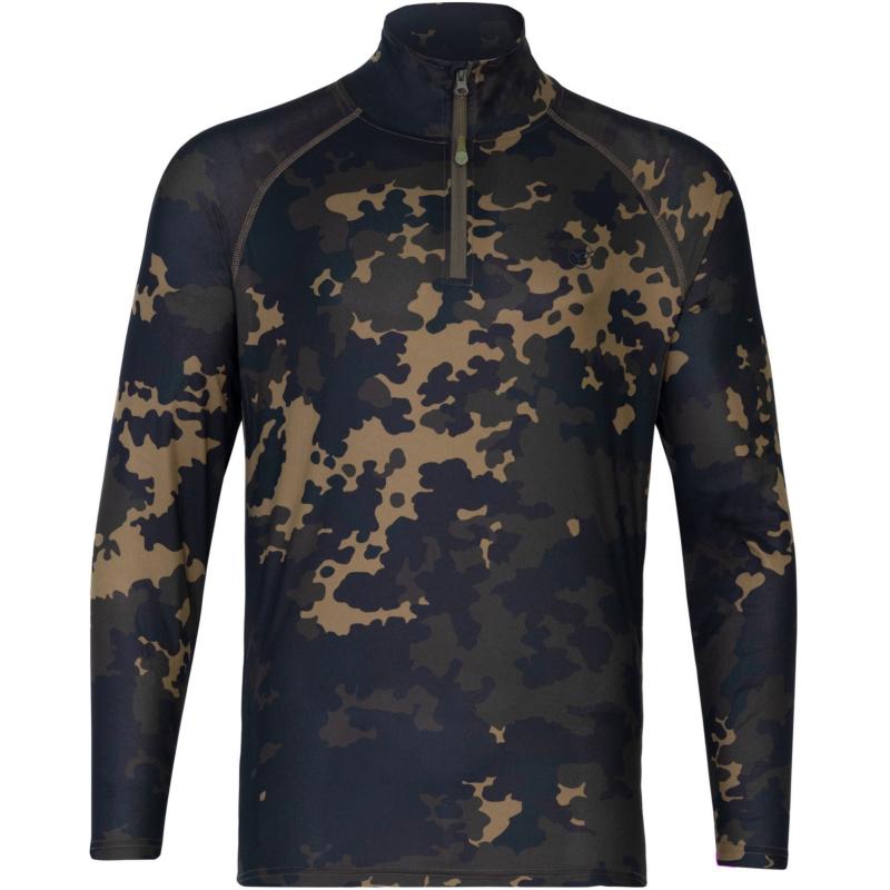 Korda Kool UPF Zip Jersey Dark Kamo XL