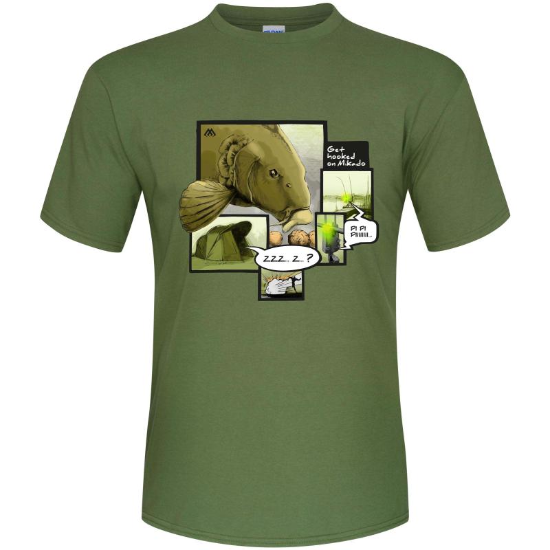 Mikado T-Shirt - Carp Bite Gr&ouml;&szlig;e Xl