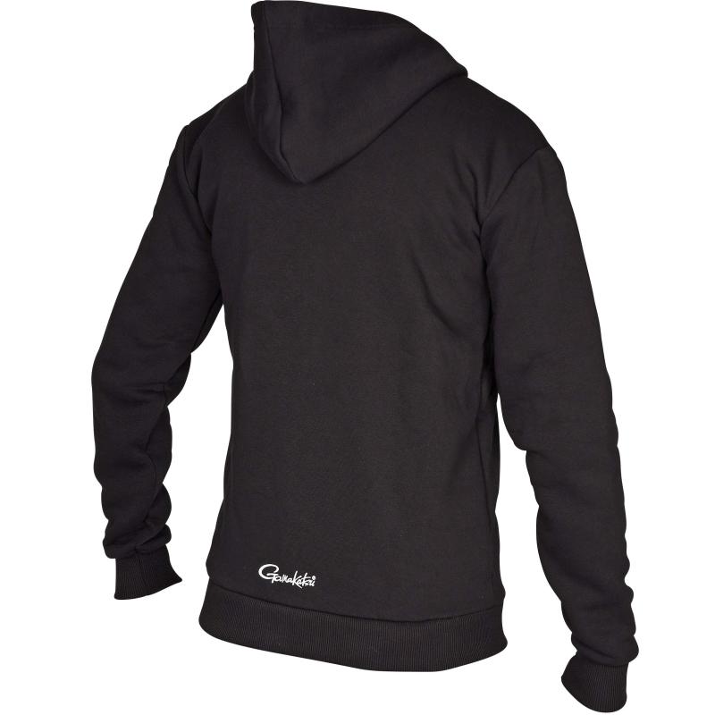 Gamakatsu Hoodie Classic Jp Zipped Black Xxl