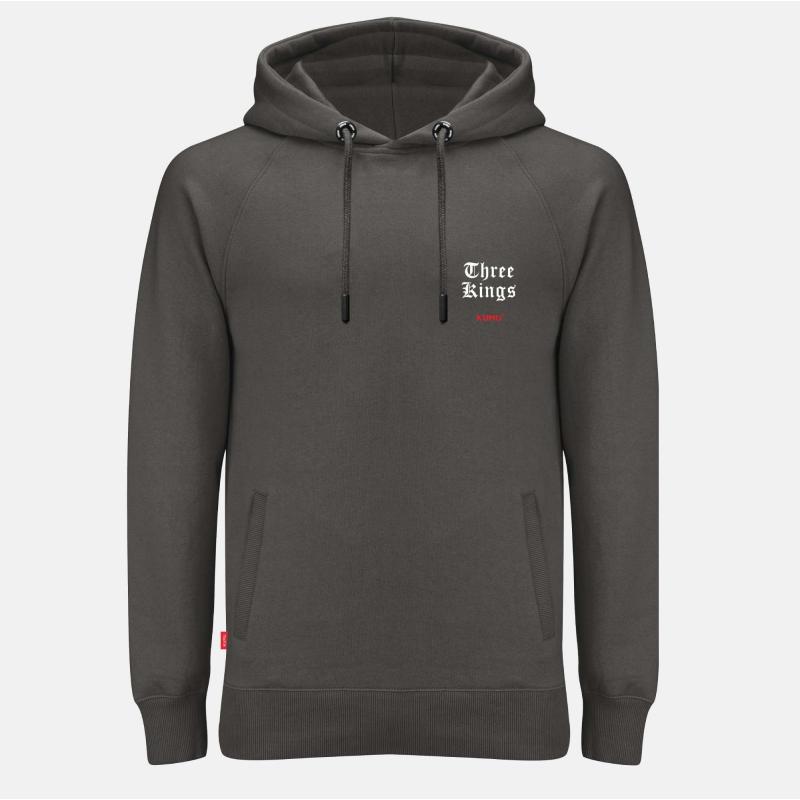 KUMU  3 Kings Hoodie Grey 2Xl