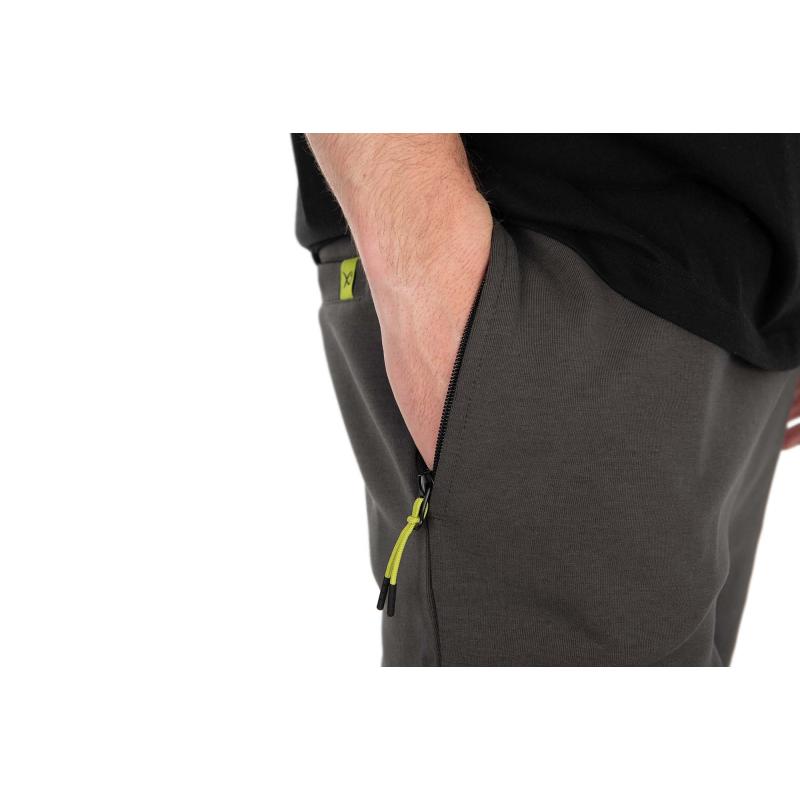 Matrix Jogger Shorts Grey/Lime (Black Edition) - XXL
