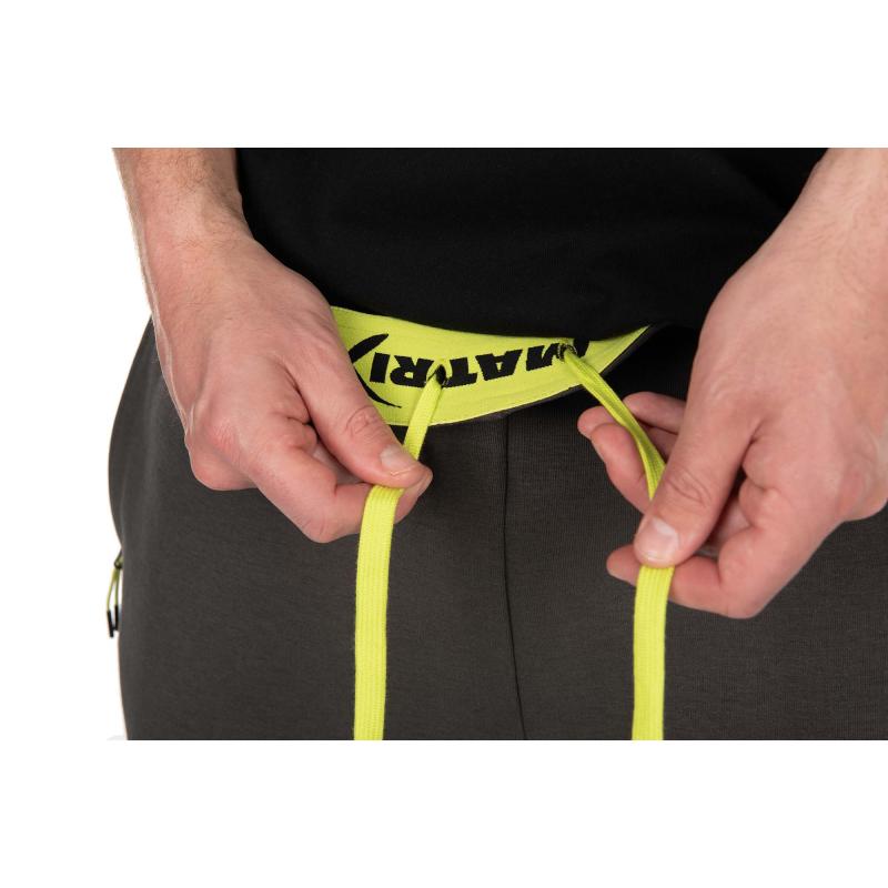 Matrix Jogger Shorts Grey/Lime (Black Edition) - XXXL