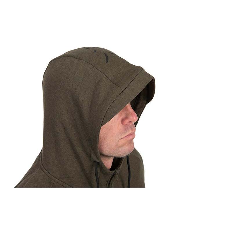Fox Collection LW Hoody - Green / Black - S
