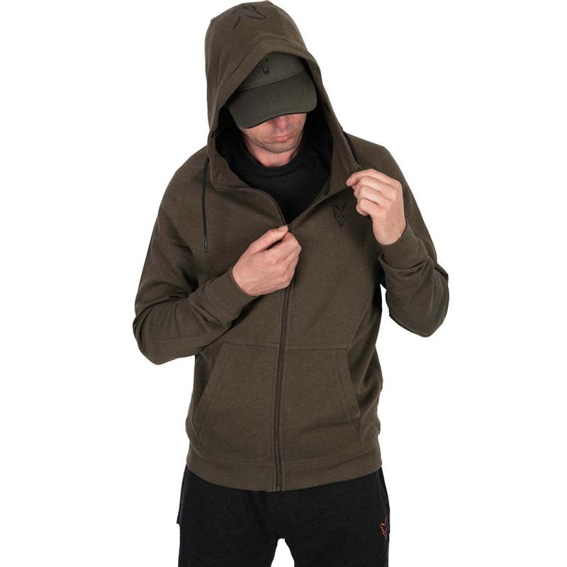 Fox Collection LW Hoody - Green / Black - L