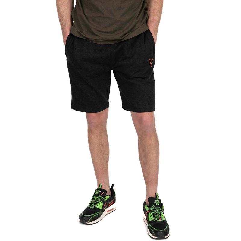 Fox Collection LW Jogger short - Black / Orange - 3XL