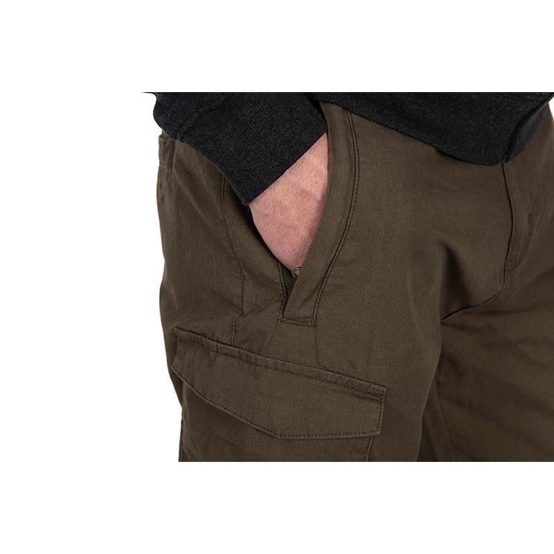 Fox Collection LW Cargo Trouser - Green / Black - XL