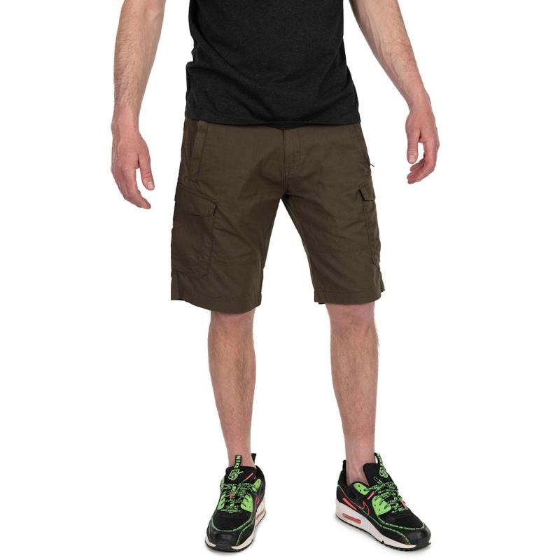 Fox Collection LW Cargo shorts - Green / Black - 2XL