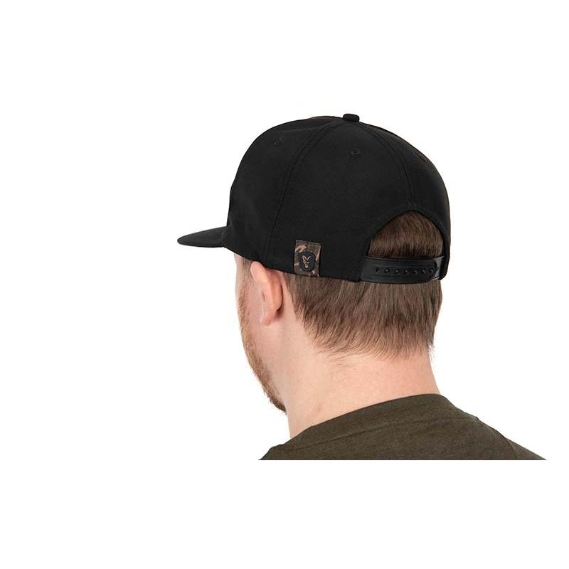 Fox Black / Camo Snapback hat