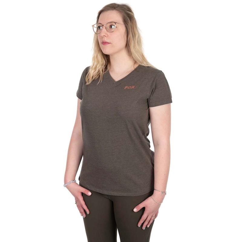Fox WC V Neck T - S 8-10