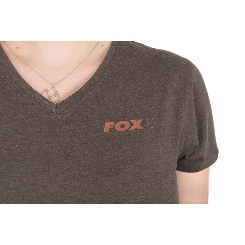 Fox WC V Neck T - S 8-10