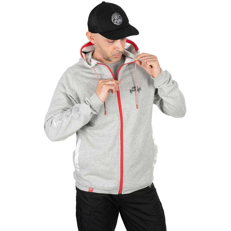 Fox Rage Voyager Hoody Light Grey SMALL