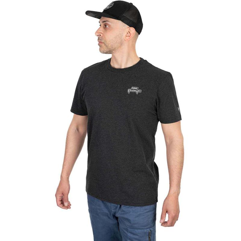 Fox Rage Voyager Tee DarK Grey MEDIUM