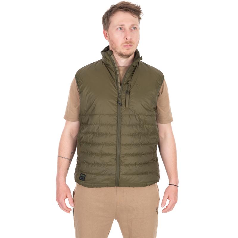 Fox Olive quilted 100 Gilet - L