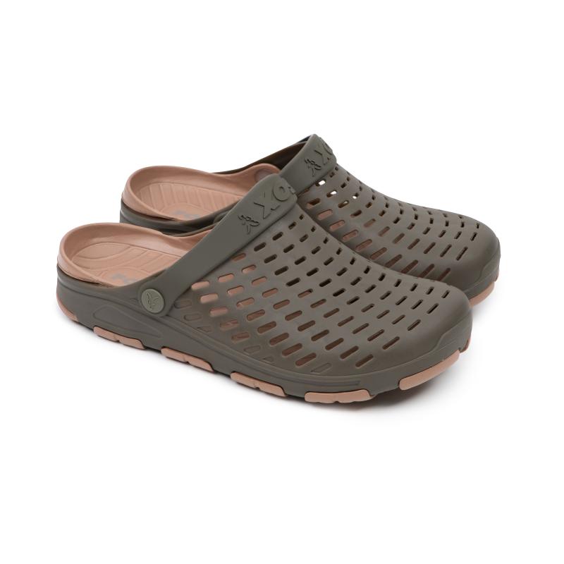 Fox Khaki Clogs UK 9/EU 43