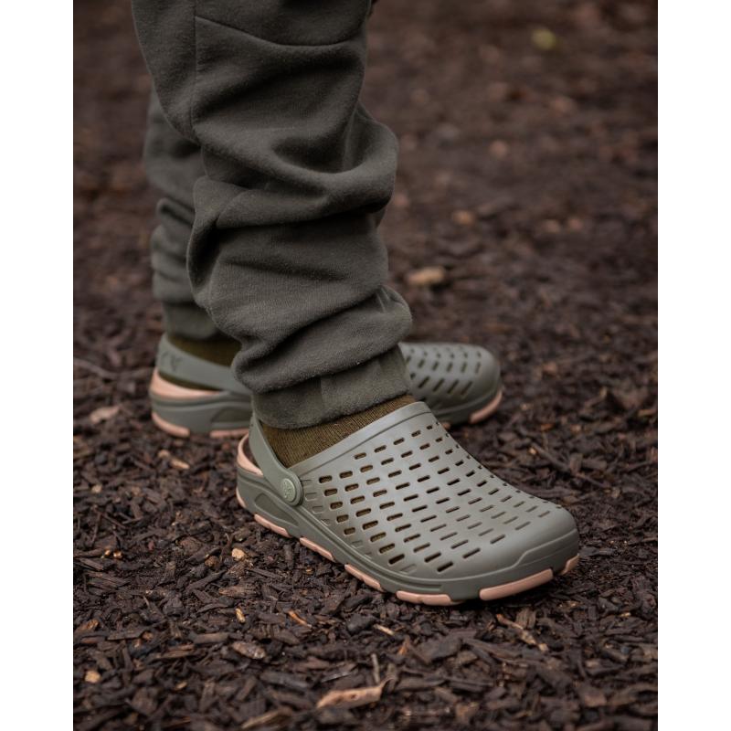 Fox Khaki Clogs UK 9/EU 43