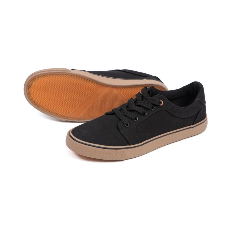 Fox Black Canvas Shoe UK 7/EU 41