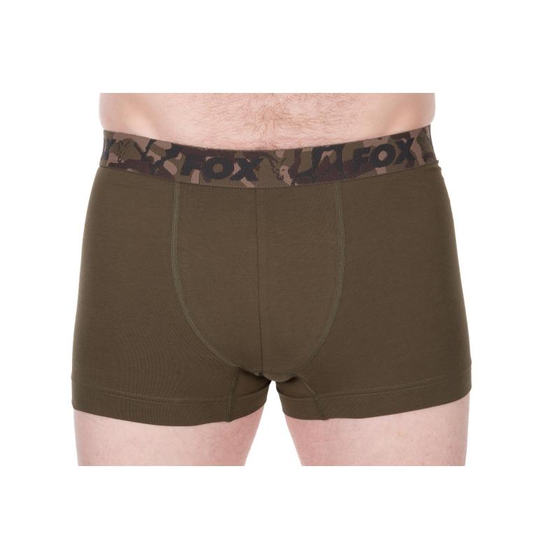 Fox Boxer Shorts 2pk khaki / black M