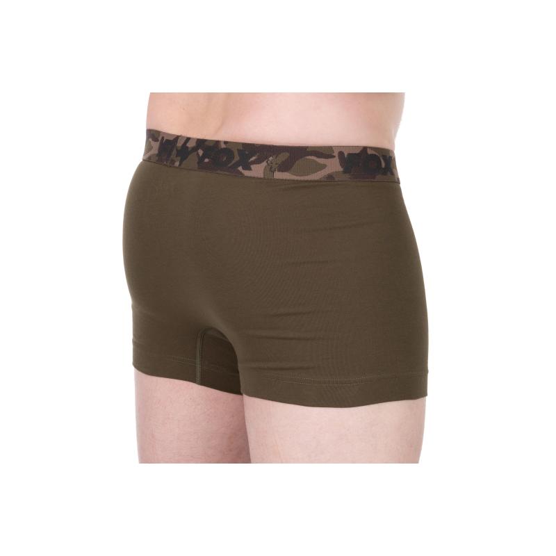 Fox Boxer Shorts 2pk khaki / black M