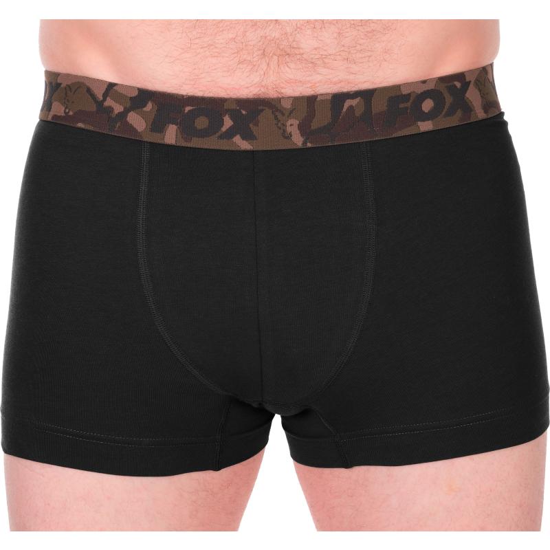 Fox Boxer Shorts 2pk khaki / black XL